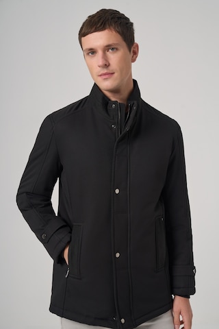 Morven Erkek Siyah Aston Çıtçıtlı Yan Cepli Dynamic Fit Rahat Kesim Mont 26ks024004001 Siyah