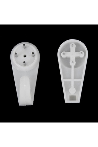 Dancemonkey Adet Beyaz Plastik Kare Kanca Küçük Askısı Banyo 4 Pin M Kullanın Gümüş Altın