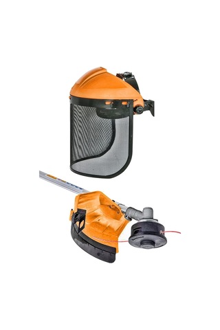 Swazer Sırt Tipi Benzinli Motorlu Tırpan Biçme Makinesi + Çapa Aparatı + Canavar Başlık+ 2T Yağ