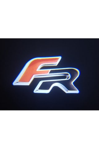 Seat Fr Araçlar Için Pilli Yapıştırmalı Kapı Altı Led Logo