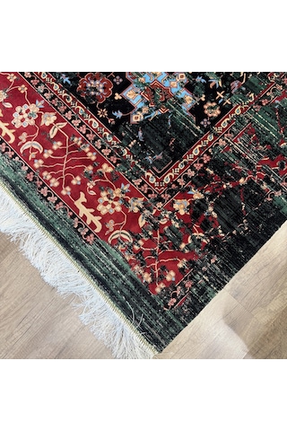 Hoom Rugs Tebriz Kr01 150 Tarak Makina Halısı Çok Renkli