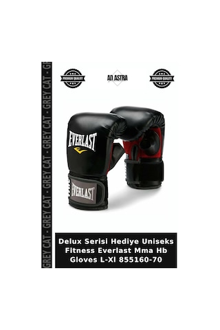 Delux Serisi Hediye Uniseks Fitness Everlast Mma Hb Gloves L-xl 855160-70 Diğer