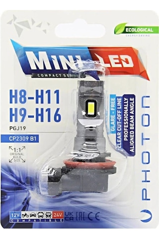Photon Mini H11 Led Tekli Blister Photon Mini H11 Led Tekli Blister