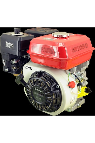 Goldmoto Gm200Ks Benzinli Motor 6.5 Hp İpli Krank Mili Kamalı