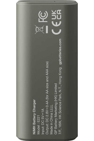 Gp Recyko E221 Usb 2'li Aa - Aaa Pil Şarj Cihazı Gpacse221004 Gpe221r21-2gtlb1