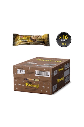 Eti Browni Intense Gold Çikolata Dolgulu Kek 16 x 48 G
