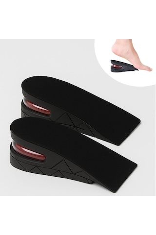 5 Cm Boy Uzatıcı Silikon Ortopedik Topuk Tabanlık Yüksek Konforlu Gizli Yükseltici Ped Unisex