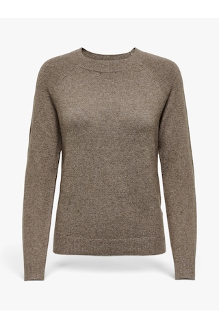 Only Onlrıca L/s Pullover Knt Noos Kadın Kahverengi Kazak - 3601186