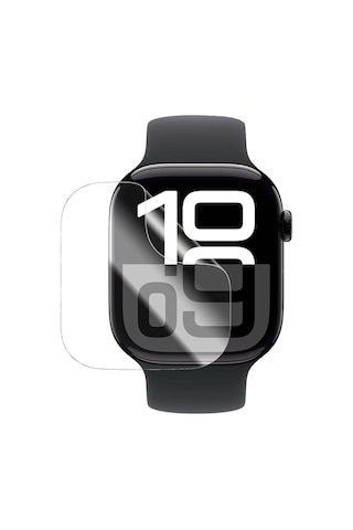 Apple Uyumlu Watch 10.nesil 46mm Akıllı Saat İle Hidrojel Nano Film Ekran Koruyucu 2 Adet