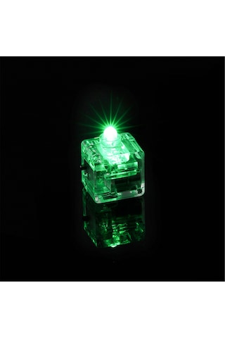 Yifomall Akvaryum Işıklı Dekoratif Aksesuar - Mini D Renkli Led Işık, Pil İle Geliştirilmiş, Hafif Ve Dayanıklı Plastik