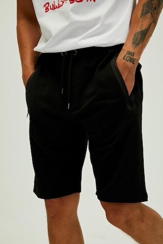 Bad Bear Erkek Şort Miles Sweatshort-23329 Siyah