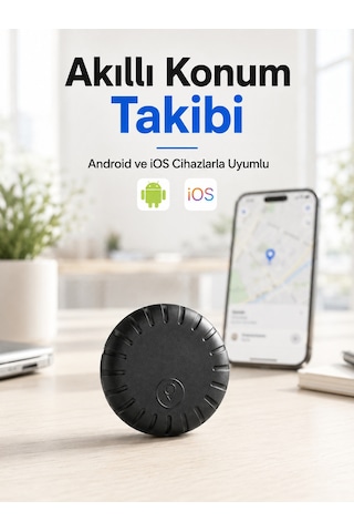 Akıllı Gps Android Ve İos Uyumlu 2 Yıl Pil Ömürlü Mini Konum Bulucu Diğer