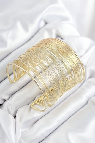 Pirinç Tel Sarma Model Gold Renk Kadın Bileklilk Çok Renkli 75849974