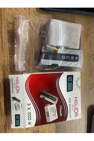 Helios 3 Kanallı Avize Kumandası Hs 3608