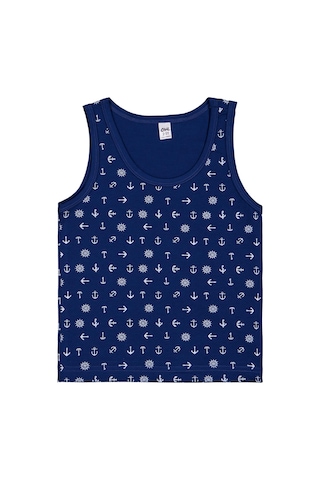 Civil Boys Sailor 2-10 Yaş Erkek Çocuk 2'li Atlet - Standart