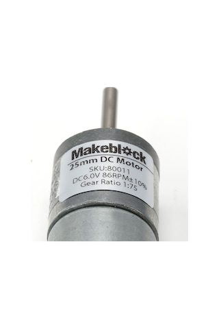 Makeblock Dc Motor 25 6v/86rpm
