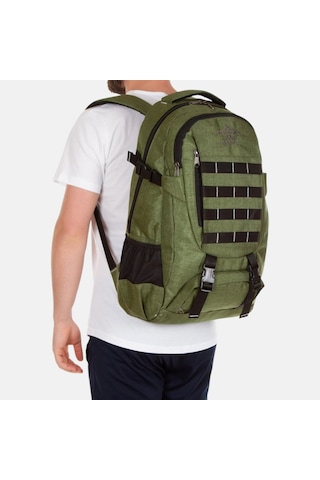 Lederax 50lt Geniş Hacimli Dağcı Çantası Sırt Çantası Ld598 Haki