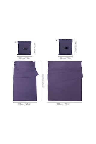 Pazly Yumuşak Polyester Uyku Tulumu Astarı - Kamp & Seyahat İçin Konforlu Taşınabilir Çözüm, Çok Renkli Ve Boyut Seçenekleri Çok Renkli