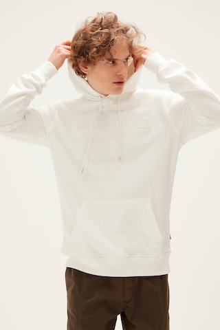Bad Bear Pucker Bear Hoodie Erkek Sweatshirt-6421 Off-white Kırık Beyaz