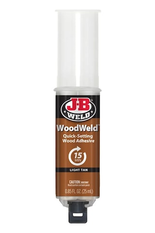 Jb Woodweld Şırınga 25ml Ahşap Onarıcı Ve Ahşap Yapıştırıcı Hızlı Süper Güçlü Yapıştırıcı