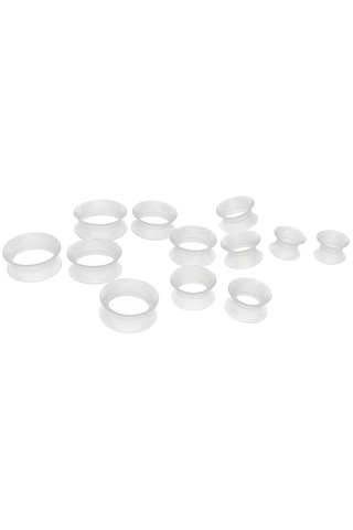 Homyl 4x7 Çift Lot Esnek Silikon Kulak Göstergeleri 4-adet Pembe