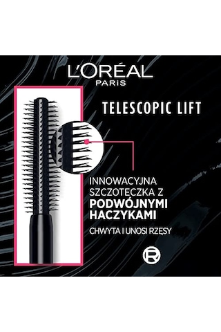 L'oreal Paris Telescopic Lift Maskara 00