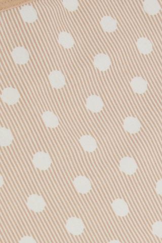 Breeze Kız Çocuk Boxer Puantiye Desenli 5-11 Yaş, Bej-bej Bej