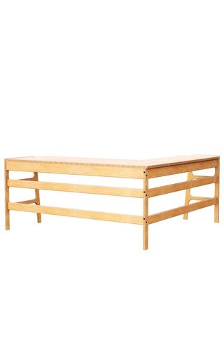 Woodesk Sera Ahşap Çalışma Masası 100x190 Tik Renk Cpt4639-170 Teak