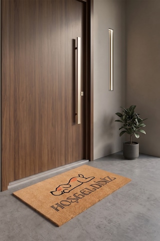 Villadia Home Textile Kapı Önü Paspası Kaymaz Taban Dekoratif Paspas Ev Giriş Antre İç Ve Dış Mekan Paspası 45x70 Cm 22ypycoco