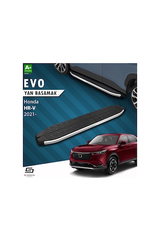 S-dizayn Honda Hr-v 3 Evo Krom Yan Basamak 173 Cm 2021 Üzeri A+ Kalite