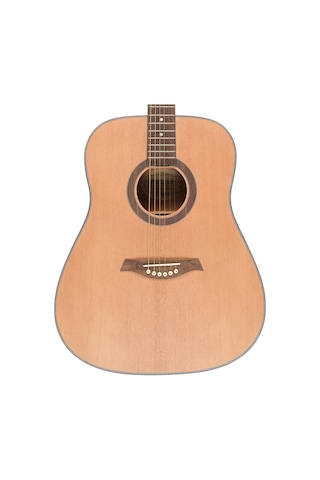Madison Mag-41m-n Akustik Gitar - Naturel Başlangıç - Dreadnought Kasa 41 İnç Tam Boy Gövde, Yüksek Ses Volümü, Yeni Başlayanlar İçin Ergonomik Sap Ölçüler: 648 Mm Skala Uzunluğu