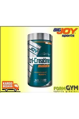 Bigjoy Tri-Creatine Malate 120 Tablet Kreatin Malat