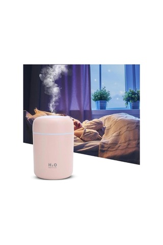 300 Ml Ulrasonik Ledli Hava Nemlendirici Buhar Makinesi Ve Aroma Difüzörü