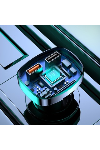 Singree Bt5.0 Araç Mp3 Çalar - Fm Vericili, Çift Usb Ve Pd Hızlı Şarj, Eller Serbest Konuşma, Tf Kart Desteği