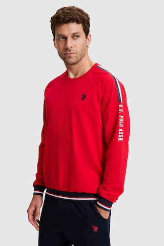 U.S. Polo Assn. Erkek Kırmızı Pijama Takımı 50333239 Vr030