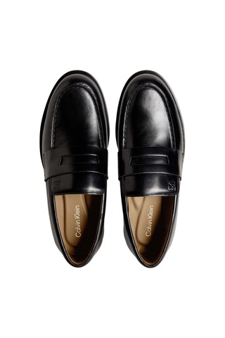Erkek Ess Rubber Penny Loafer Pol Lth Ayakkabı Hm0hm020250gj Triple Black