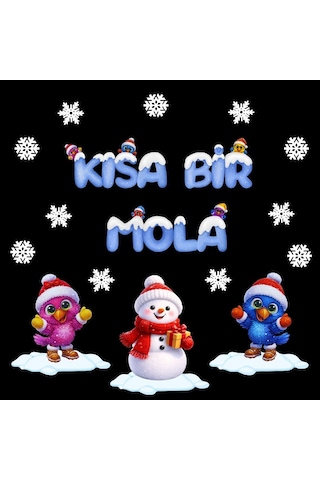 Karne Günü Kısa Bir Mola Panosu 7