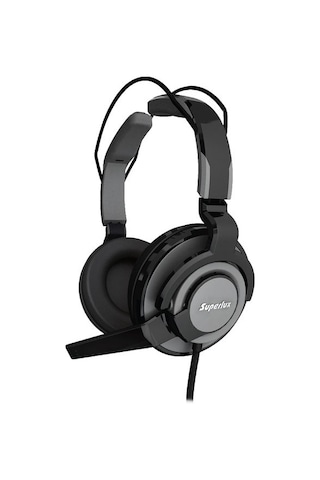 Superlux Hmc631 - Professional-Grade Pc Gaming Headset Gri Mikrof