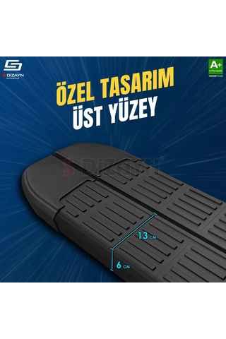 S-dizayn Opel Grandland X 2 Hybrid S-line Siyah Yan Basamak 183 Cm 2024 Üzeri A+ Kalite