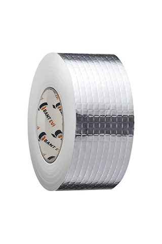 Su Geçirmez Çamur Bant 10cmx1.5m Alüminyum Güçlü Yapışkanlı Bant