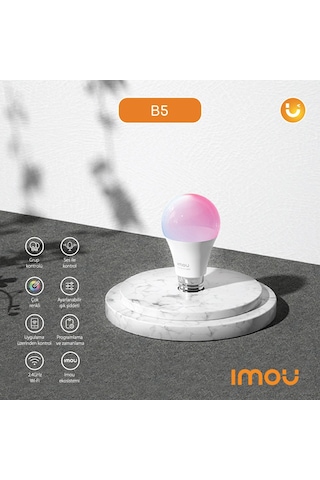 Imou CL1B-5-E27 WiFi Renkli Ayarlanabilir Işık Ampul Akıllı LED