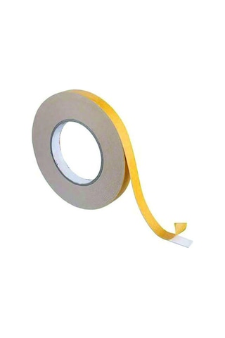 Çift Taraflı İçi Köpüklü Sarı Bant 50 M. Uzunlukta 35 Mm-3,5 Cm Ebatında 4 Adet