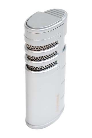 Cohiba 3 Torch Pürmüz Delicili Gümüş Puro Çakmağı - Tr9588