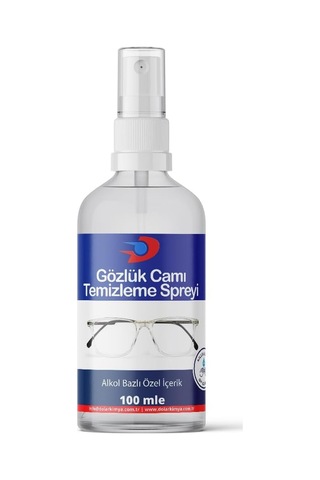 Dolar Kimya Gözlük Camı Temizleme Spreyi, Antistatik Formül, 100 Ml, Alkol Bazlı
