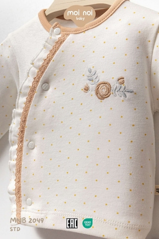 Moi Noi Baby My Baby Kumsal Çiçek Desen 5'li Set Hastane Çıkışı Çok Renkli