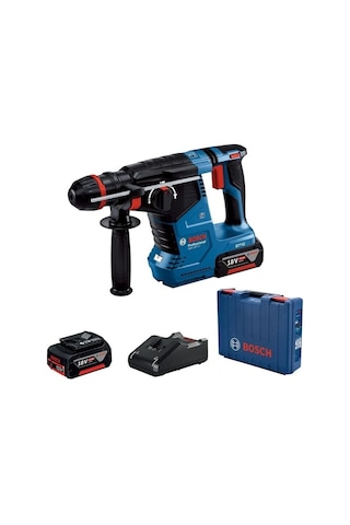Bosch Professional GBH 187-LI One Chuck 18V 5.0 Ah Çift Akülü Kırıcı Delici – 0611923121