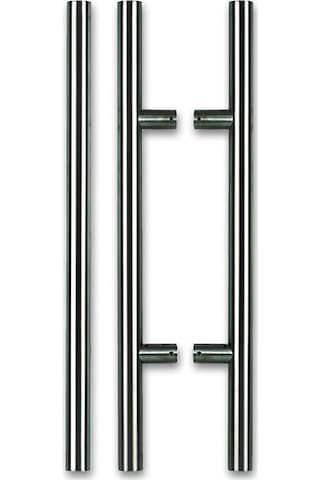 Paslanmaz H Kol 32x300x600mm , Çekme Kol, Cam Kapı Kolu