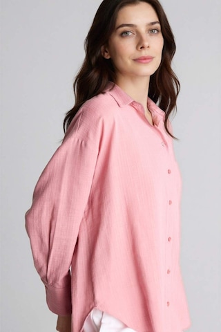 Defacto Uzun Kollu Gömlek Tunik H6877ax26sppn623 Pembe-pn623