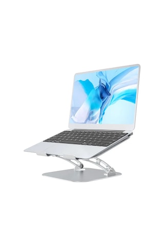 Thentech Akıllı Telefon Tablet Dizüstü Bilgisayar Laptop Standı Metal Malzeme Güçlü Yapı Kaydırmaz