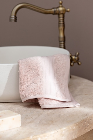 Madame Coco Martha 2'li Tencel Pamuklu El Havlusu - Pudra - 30x45 Cm 8684427123324 Pudra